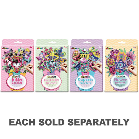 Avenir Bouquet Scratch Art Kit
