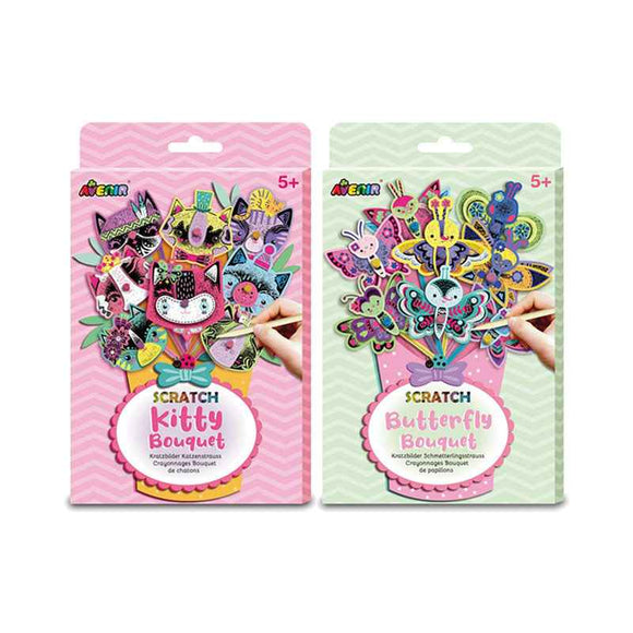 Avenir Bouquet Scratch Art Kit