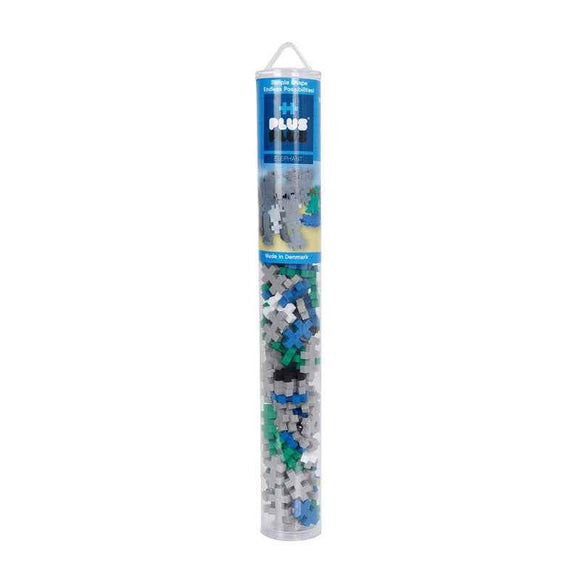 Plus-Plus Elephant Building Blocks Tube 100pcs