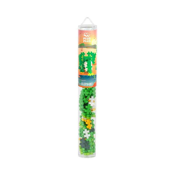 Plus-Plus Elephant Building Blocks Tube 100pcs