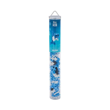 Plus-Plus Dolphin Building Blocks Tube 100pcs