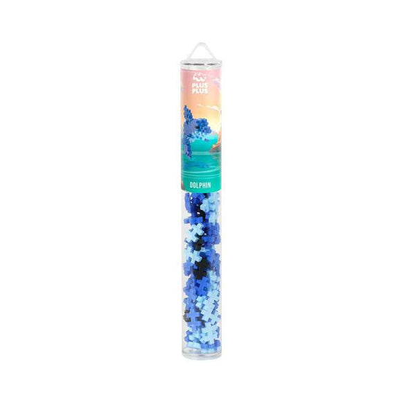 Plus-Plus Dolphin Building Blocks Tube 100pcs