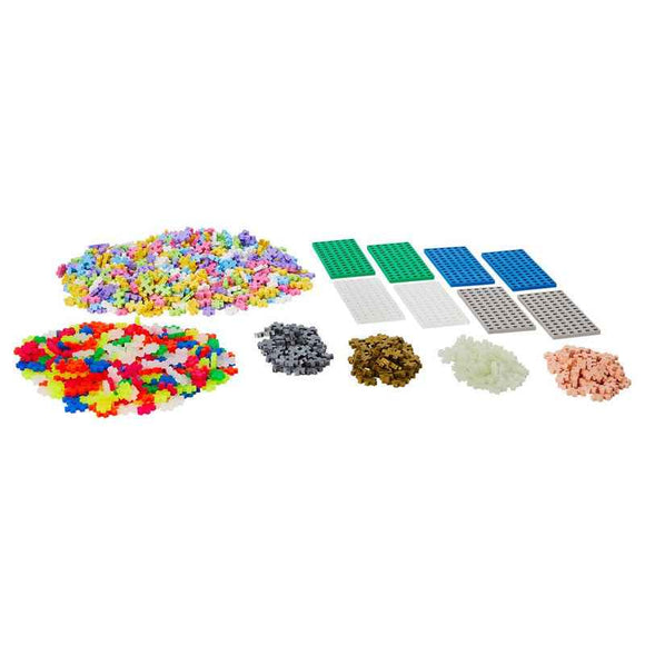 Plus-Plus Pastel Learn to Build Super set