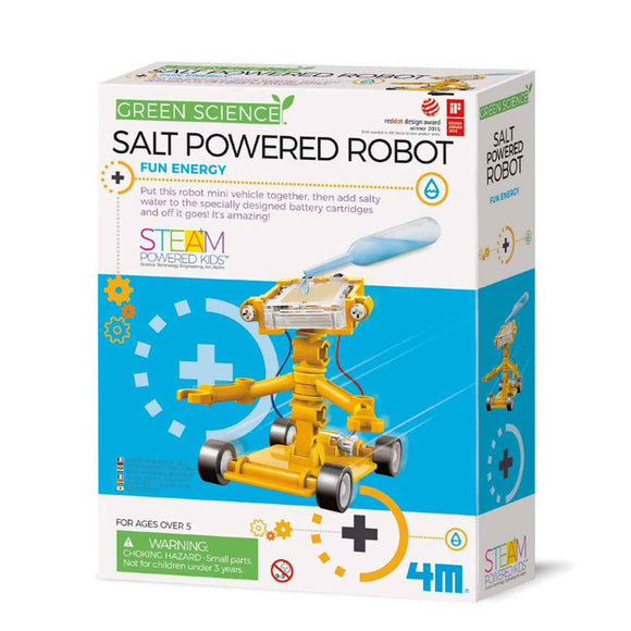 4M Green Science Salt Powered Robot Kit