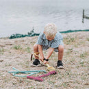 Dantoy Blue Marine Toys Sand Drill, Shovel & Rake Set