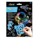 Avenir Scratch & Stencil Art Set