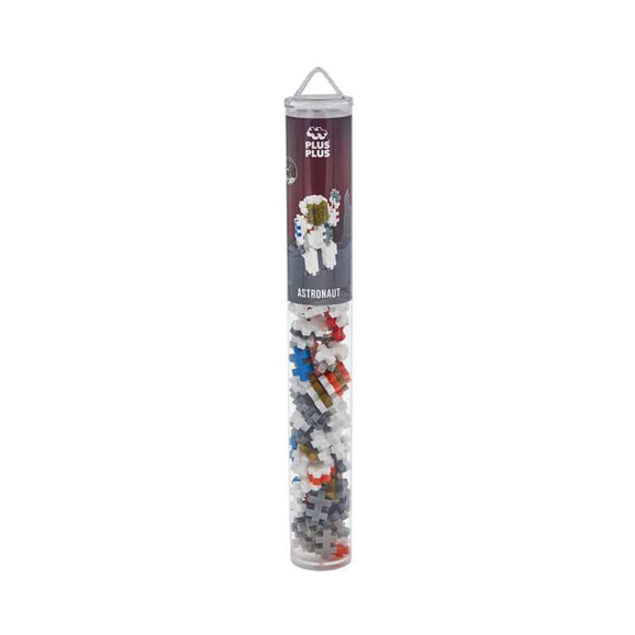 Plus-Plus Astronaut Building Blocks Tube 100pcs