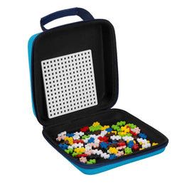 Plus-Plus Travel Case 100pcs Blue
