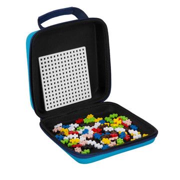Plus-Plus Travel Case 100pcs Blue