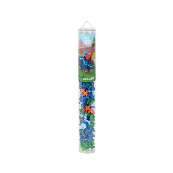 Plus-Plus Triceratops Building Blocks Tube 100pcs