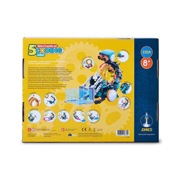 Johnco 5 in 1 Mechanical Coding Robot