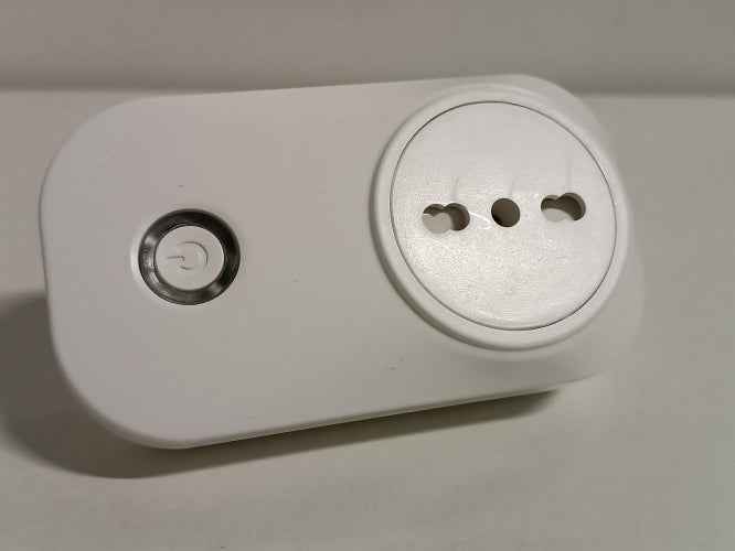 Prise WiFi intelligente Meross, prise intelligente italienne 16 A (type L), moniteur de puissance,