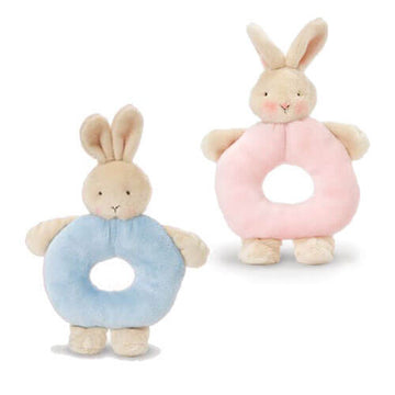 Bunnies By The Bay Ring Rattle Bunny - 0