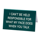 Say What Desk Sign Large-21
