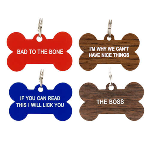 Say What Dog Tag