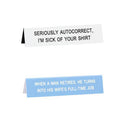 Say What Desk Sign Medium (Long)-3