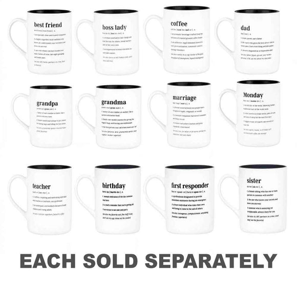 Defined Stoneware Mug 590mL