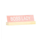 Say What Desk Sign with Base-2