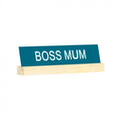 Say What Desk Sign with Base-5