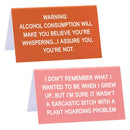 Say What Desk Sign (Large)-2