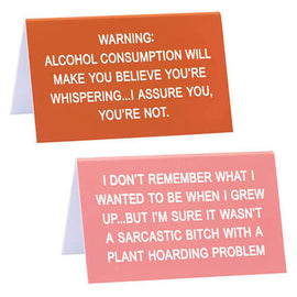 Say What Desk Sign (Large) - 0