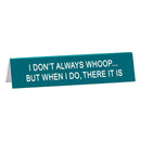 Say What Medium Desk Sign 14.5cm-3