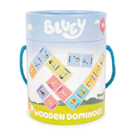 Bluey Wooden Dominoes