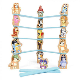 Bluey Wooden Stacking Game - 0
