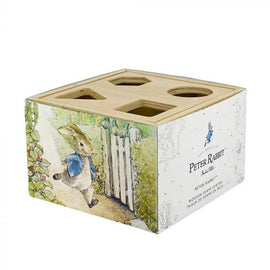 Peter Rabbit Wooden Shape Sorter - 0