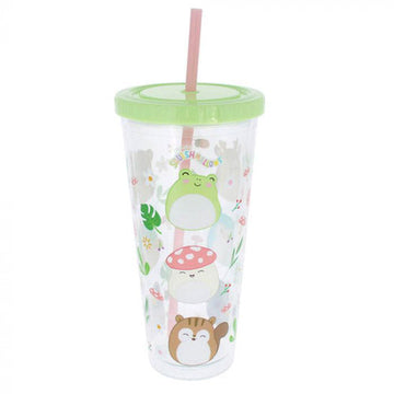 Squishmallows Cottage Collection Beaker & Straw - 0
