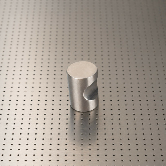 Bouton de meuble TIRETTE ENCOCHE, Finition inox