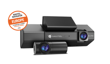 Navitel | Triple channel Full HD Dashcam | RC3 PRO | IPS 3.16", 820x320 | GPS (satellite) | Maps included
