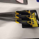 Retour client Ecost Stanley 022464 Ensemble de limes comprenant 1/2 ronde/plate/3 carrée (3 pièces)