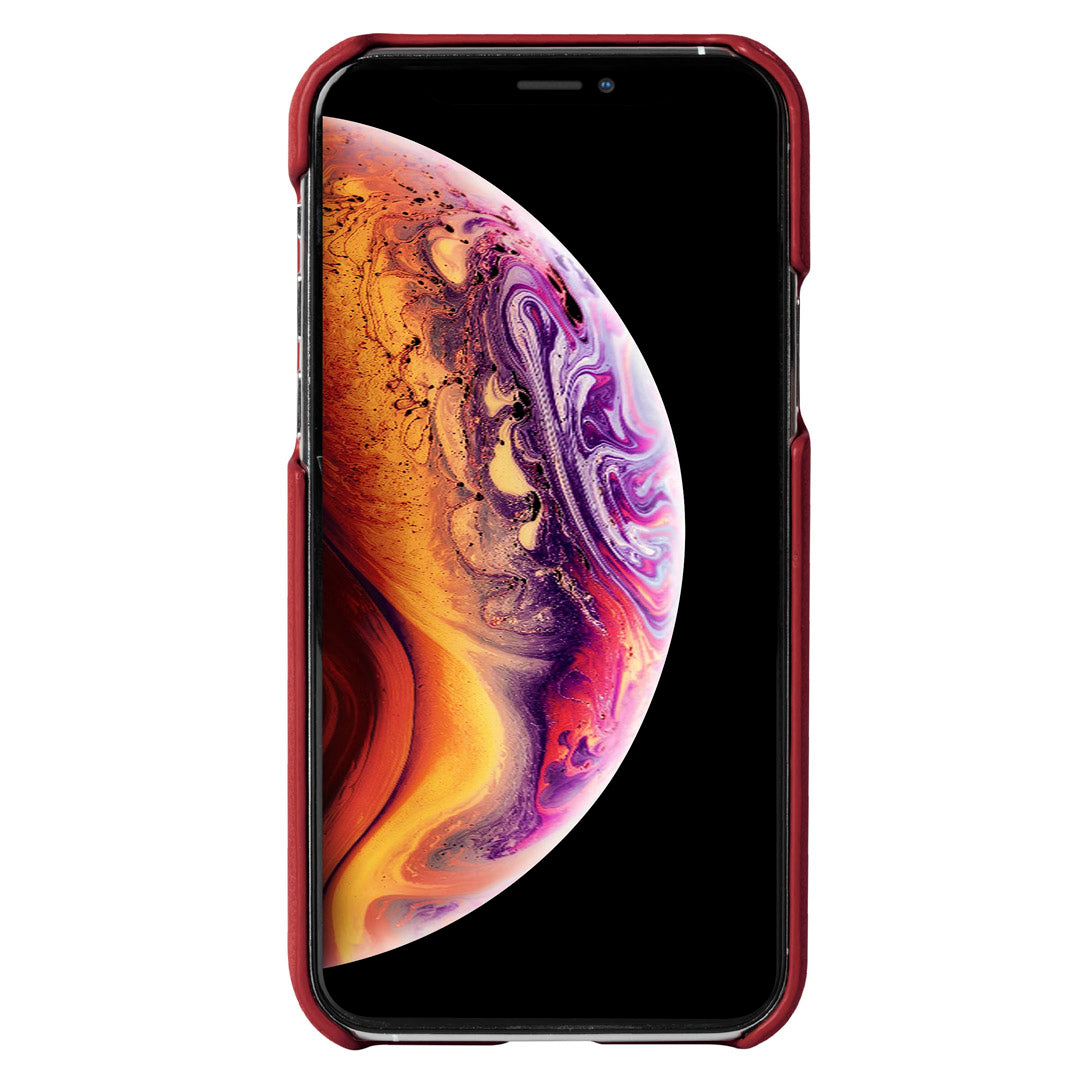 Étui krusell sunne cardcover pour iphone 11 rouge vintage 61791