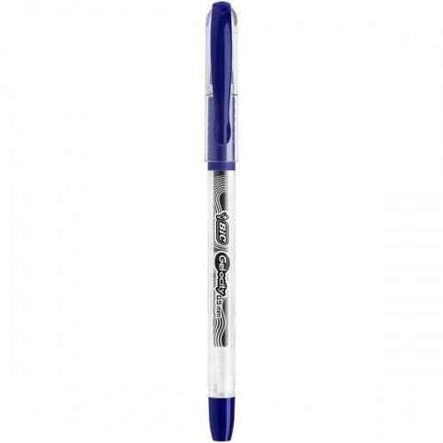 Stylo gel BIC Gel-ocity Stic bleu 1 pièce.