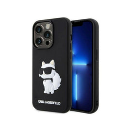 Coque arrière karl lagerfeld klhcp14x3drkhnk pour apple iphone 14 pro max