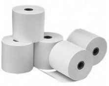 Cash Register Thermal Paper Roll Tape, W: 28mm, L: 25m, bushings 12mm, diameter 50mm, 10pcs./pack.