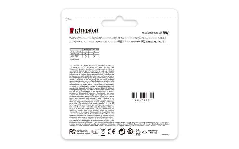 Kingston Technology DataTraveler 128 Go USB-C 3.2 Gen 1 70