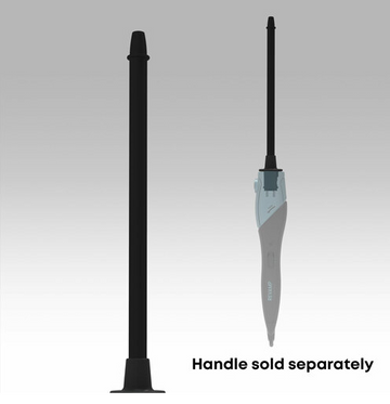 Revamp | TO-2002 Progloss Diverse 11mm Extra Long Corkscrew Cur | T-MLX48706 | Temperature (max) 200 °C | Black - 0