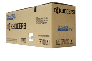 Kyocera TK-5280C Toner Cartridge, Cyan