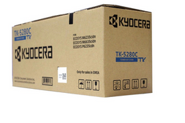 Kyocera TK-5280C Toner Cartridge, Cyan