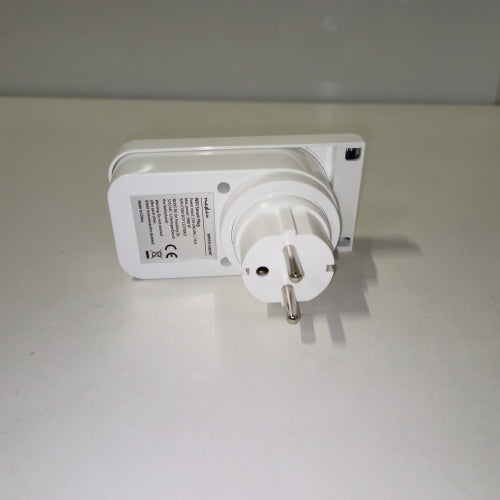 Prise connectée smartlife  wi-fi  ip44  compteur d'énergie  3680 w  contact de protection