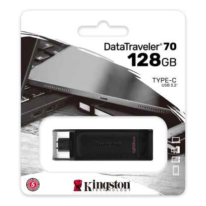 Kingston Technology DataTraveler 128 Go USB-C 3.2 Gen 1 70