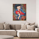 Betty Boop Rouge impression de l'œuvre originale de Vincent STREIFF