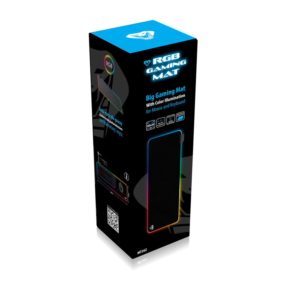 Tapis de jeu rvb media-tech mt262