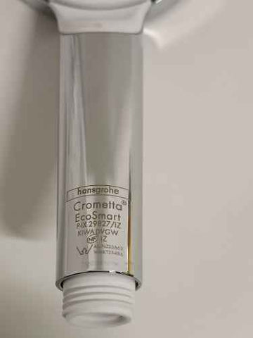 Retour client Ecost Pommeau de douche Hansgrohe Crometta
