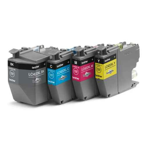 Cartouches d'encre Brother LC422XL (LC422XLVALDR), multipack, C/M/J/BK