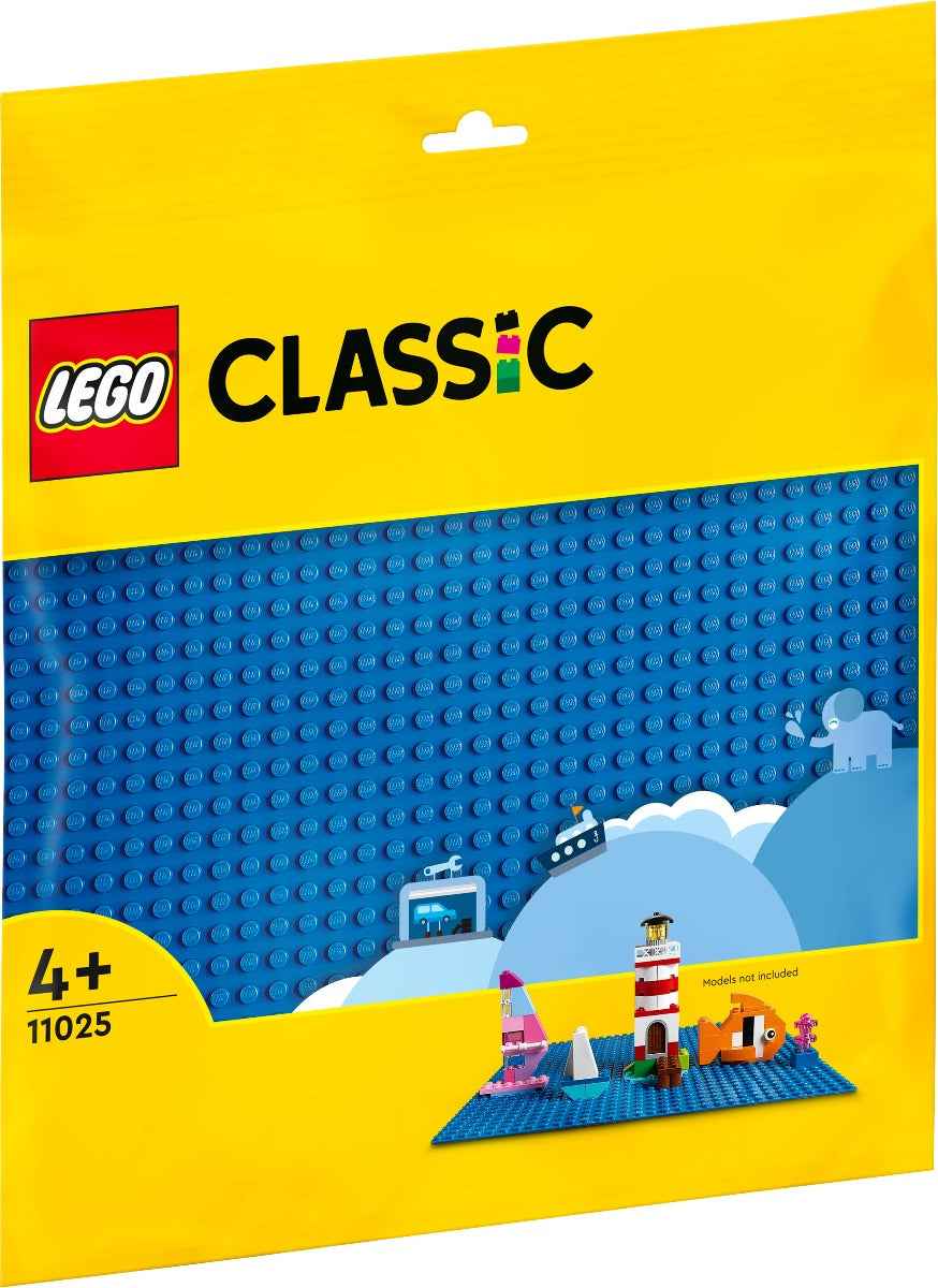Plaque de base bleue classique 11025