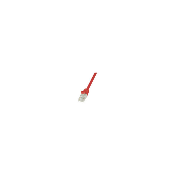Cordon de raccordement utp logilink cat6 cuivre-aluminium 025 m rouge awg24  cp2014u  marquage vert : 008 lei
