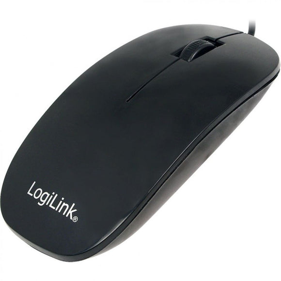 Souris optique usb plate noire id0063